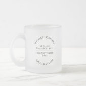 Ordination Mattierter Glass Kaffee Tasse (Links)