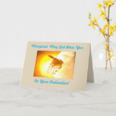 Ordinationskarte Karte (Gelbe Blume)