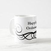 Ordinierter MINISTER GESCHENK Kaffeetasse (Vorderseite Links)