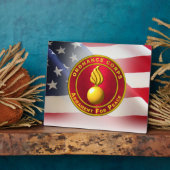 Ordnance Corps Army Veteran Fotoplatte (Seite)