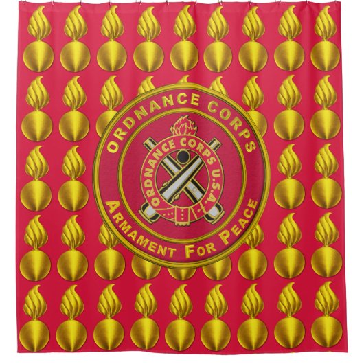 Ordnance Corps Duschvorhang (Vorderseite)