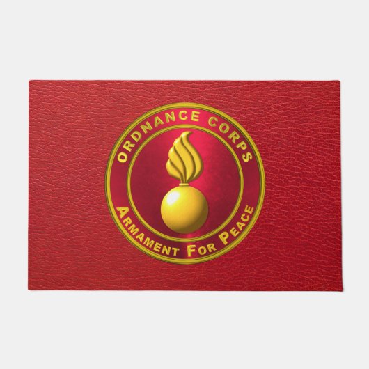 Ordnance Corps Fußmatte (Vorderseite)
