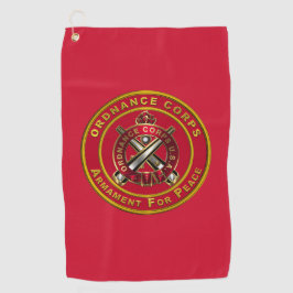 Ordnance Corps Golfhandtuch