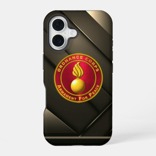 Ordnance Corps iPhone 16 Hülle (Rückseite)