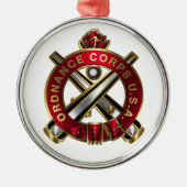 Ordnance Corps Ornament Aus Metall (Vorne)