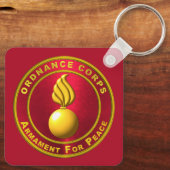 Ordnance Corps Schlüsselanhänger (Rückseite)