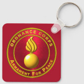 Ordnance Corps Schlüsselanhänger (Rückseite)