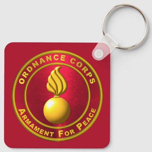Ordnance Corps Schlüsselanhänger (Rückseite)