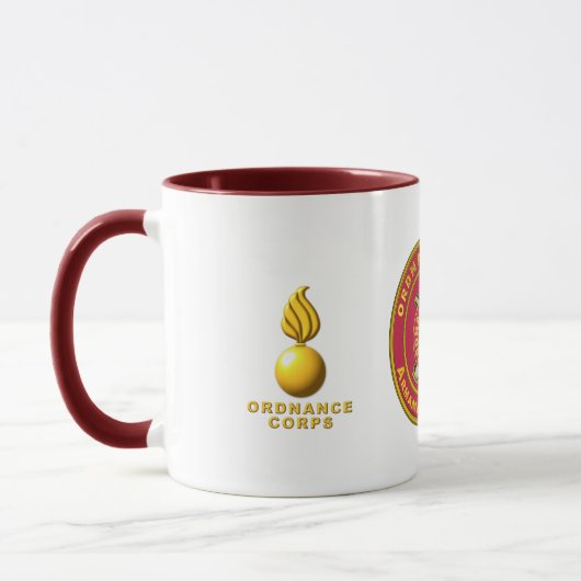 Ordnance Corps Tasse (Links)