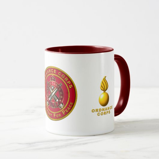 Ordnance Corps Tasse (VorderseiteRechts)