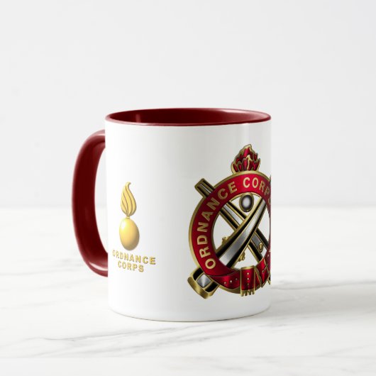 Ordnance Corps Tasse (Vorderseite Links)