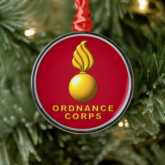Ordnance Corps Weihnachten Ornament Aus Metall (Baum)