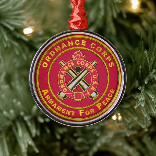 Ordnance Corps Weihnachten Ornament Aus Metall (Baum)