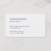 Ordner | Business Visitenkarte (Rückseite)