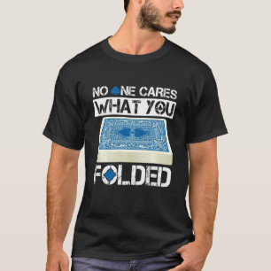 Ordner Texas Holdem-Poker-Karte falten G T-Shirt