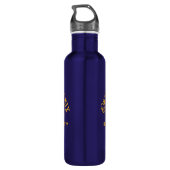 ORDNUNG DER FOENIX Secret Society Graphic Edelstahlflasche (Rückseite)