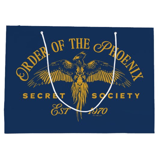 ORDNUNG DER FOENIX Secret Society Graphic Große Geschenktüte (Rückseite)