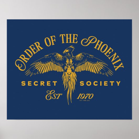 ORDNUNG DER FOENIX Secret Society Graphic Poster (Vorne)