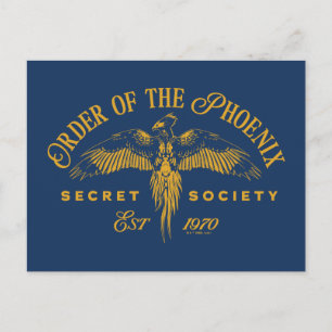 ORDNUNG DER FOENIX Secret Society Graphic Postkarte