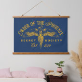 ORDNUNG DER FOENIX Secret Society Graphic Wandteppich Mit Holzrahmen (Schlafzimmer)