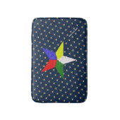 Ordnung des Oststerns (Wavy) Badematte (Vorderseite Vertikal)