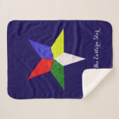 Ordnung des Oststerns (Wavy) Sherpadecke (Vorderseite (Horizontal))