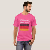 Ordnung Muss Sein I Liebe Deutschland Flagge Deuts T-Shirt (Vorne ganz)