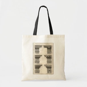 Ordnungen der Architektur, Vintage-Gebälk Tragetasche