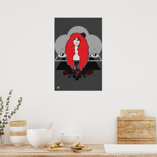 Ordo Ab Chao Poster (Küche)