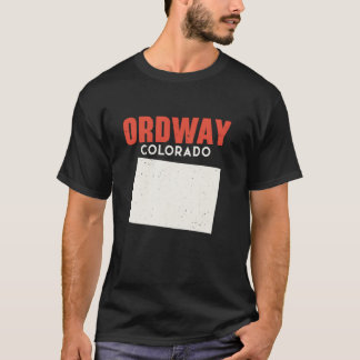 Ordway Colorado USA Staat America Travel Coloradoa T-Shirt