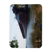 Ore Boat at Marquette MI - Kühlschrankmagnet Magnet (Vertikal)