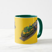 Ore Express Zug Hunter Green Combo Tasse (VorderseiteRechts)