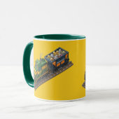 Ore Express Zug Hunter Green Combo Tasse (Vorderseite Links)
