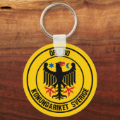 Örebro Round Emblem Schlüsselanhänger (Vorderseite)