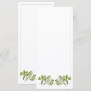 OREGANO 4x9 Flachkarte / Vertikal Karte