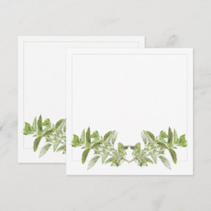 OREGANO 5,25" Square Flat Card Karte