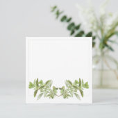 OREGANO 5,25" Square Flat Card Karte (Stehend Vorderseite)