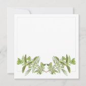 OREGANO 5,25" Square Flat Card Karte (Vorderseite)