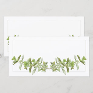 OREGANO 8x4 Flachkarte / Horizontal Karte