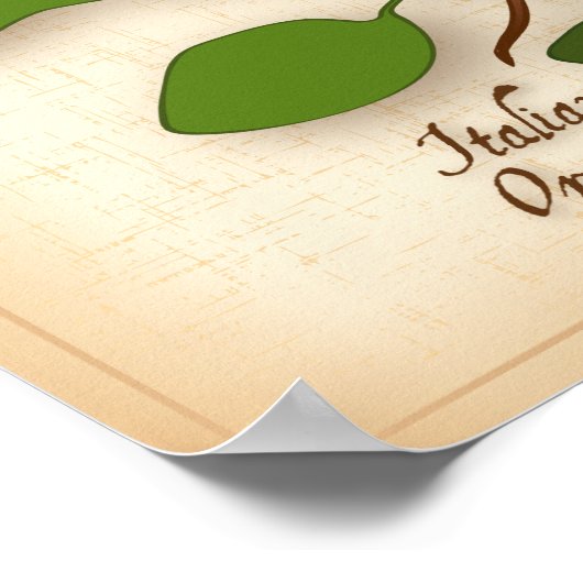 Oregano Herb Poster (Ecke)