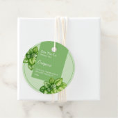 Oregano Herbal Tea Business Tag Geschenkanhänger (Beispiel)