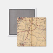 Oregon 4 magnet (Vorderseite/Rückseite)