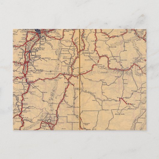 Oregon 4 postkarte (Vorderseite)