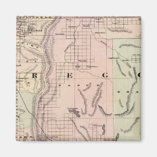 Oregon 5 magnet (Vorne)