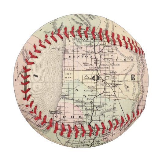 Oregon 6 baseball (Vorderseite Links)