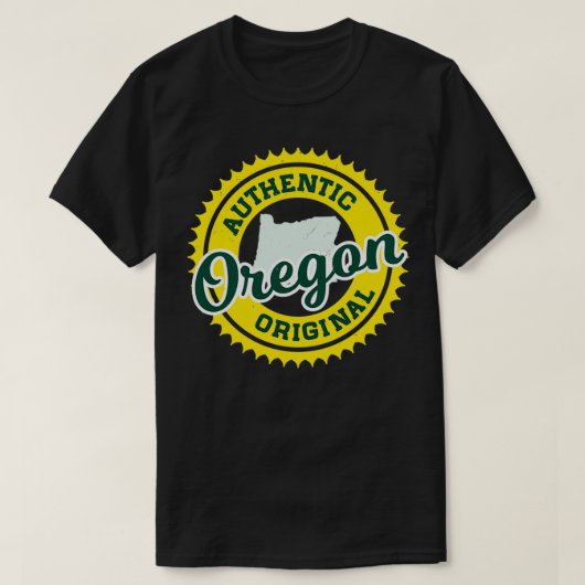 OREGON AUTHENTIC ORIGINAL DUCKS COLORS T-Shirt (Design vorne)