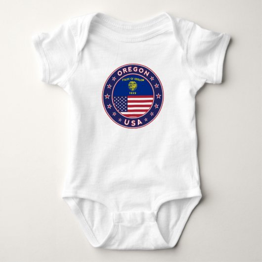 Oregon Baby Strampler (Vorderseite)