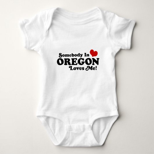 Oregon Baby Strampler (Vorderseite)