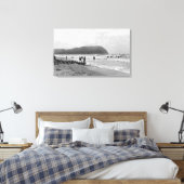 Oregon Bathers und Tillimook Head Leinwanddruck (Insitu (Schlafzimmer))