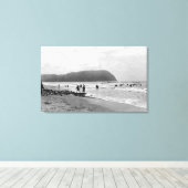 Oregon Bathers und Tillimook Head Leinwanddruck (Insitu (Holzboden))
